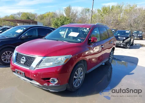 2016 Nissan Pathfinder Platinum/S/Sl/Sv z USA, uszkodzony, nr VIN 5N1AR2MN5GC612419